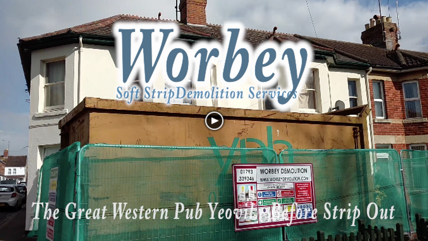 The Great Western Pub - Yeovil: Before strip out